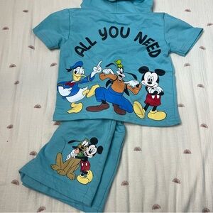 NWOT Disney Baby Character Outfit Set